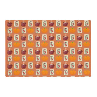Cozy Fall Mahjong Placemat