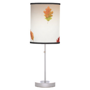 Cozy Fall Mood – Minimal Autumn Coffee Design Table Lamp