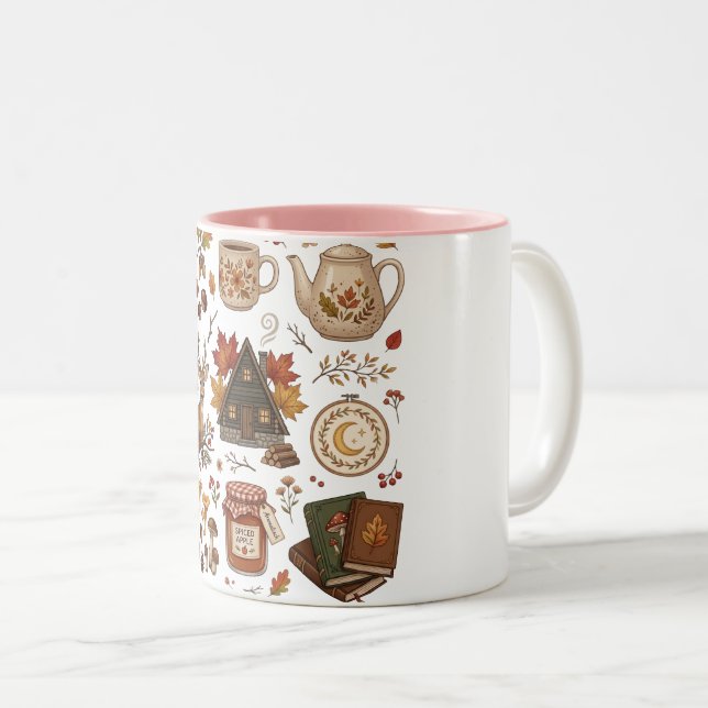 cozy fall mug (Front Right)