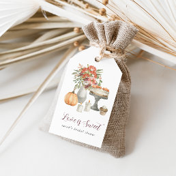 Cozy Fall Pumpkin &quot;Love is Sweet&quot; Gift Tags