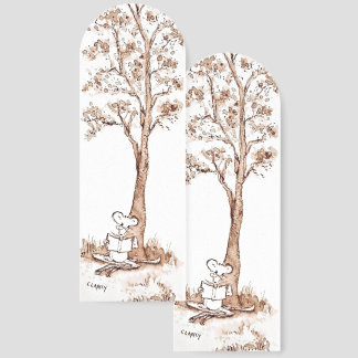 Cozy Fall Reading Bookmark