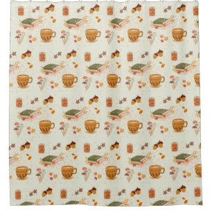 Cozy Fall Shower Curtain