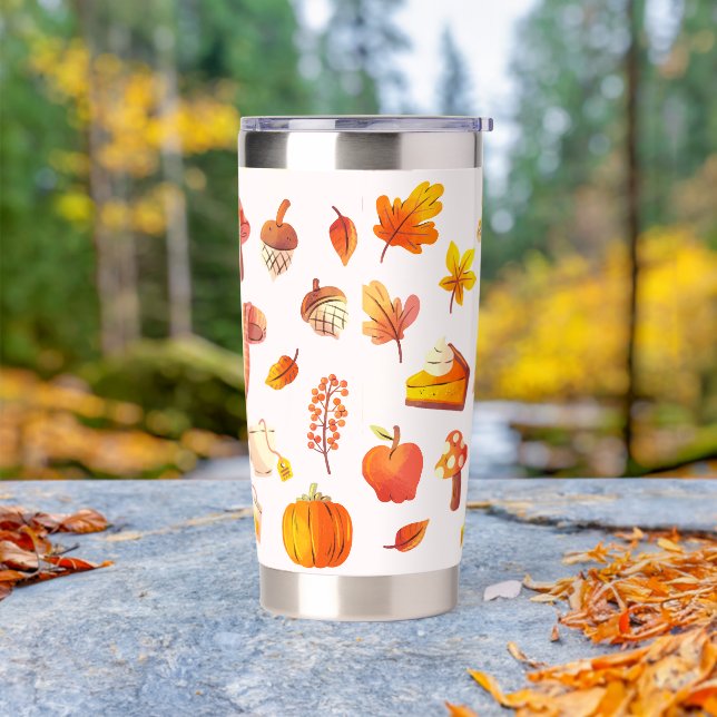 Cozy Fall Thermal Tumbler (Outdoor)