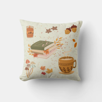 Cozy Fall Throw Pillow