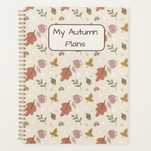 Cozy Fall Vibes Daily Planner