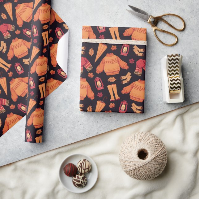 Cozy Fall  Wrapping Paper (Crafts)