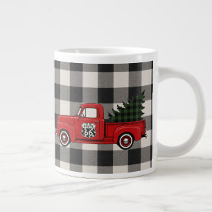 Cozy Farmhouse Cocoa Route 66 Christmas Morning Giant Coffee Mug