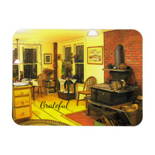 Cozy Farmhouse Gratitude Magnet