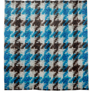Cozy flannel fabric, textural background. shower curtain