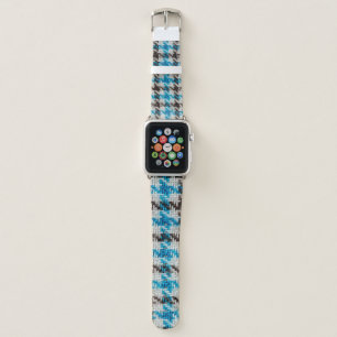 Cozy Flannel: Textured Background Apple Watch Band