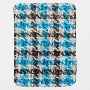 Cozy Flannel: Textured Background Baby Blanket