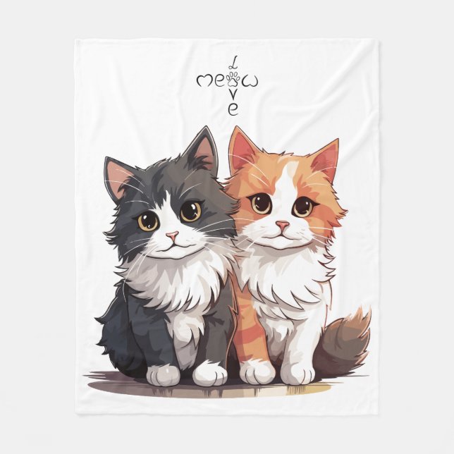 Cozy Fleece Baby Blanket (Front)