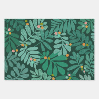 Cozy Forest Wrapping Paper Sheets