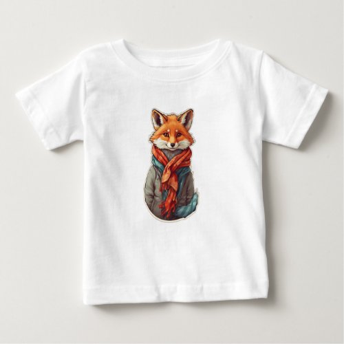 Cozy Fox Collection Express Your Whimsy with Ador Baby T_Shirt