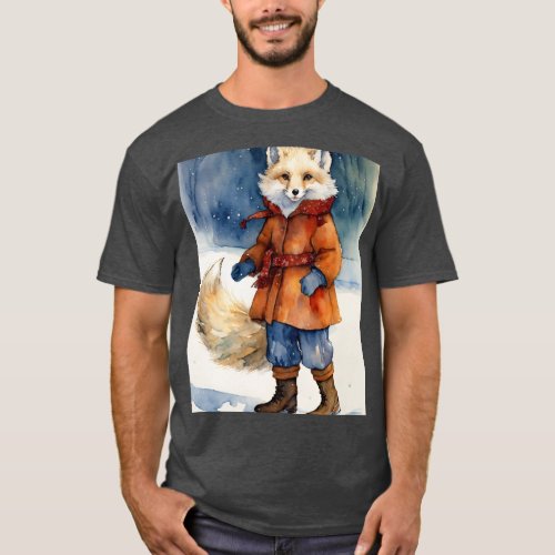 Cozy Fox Collection Warmth and Charm T_Shirt Desi