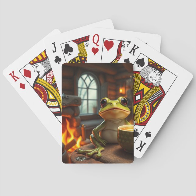 Cozy Frog Poker Cards (Back)