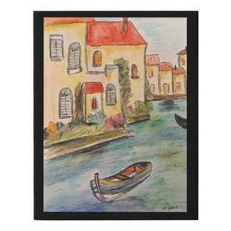 Cozy Getaway Faux Canvas Print