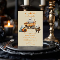 Cozy Ghost Cottage Halloween Baby Shower