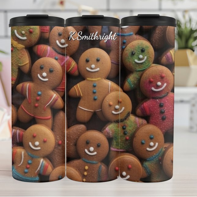 Cozy Gingerbread Cookie Cluster Thermal Tumbler (Creator Uploaded)