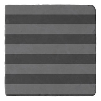 Cozy Gray Striped Trivet