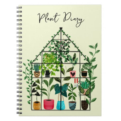 Cozy Greenhouse Notebook