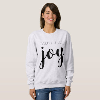 Cozy Grey Count it All Joy Sweatshirt