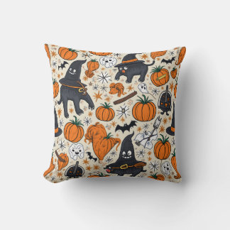 Cozy Halloween Cushion
