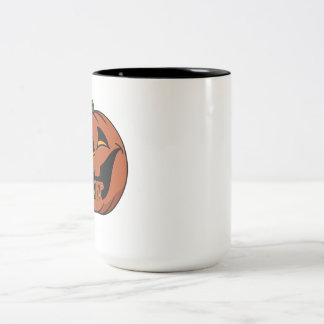 Cozy Halloween Two-Tone Coffee Mug