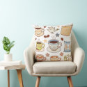 Cozy Hand-Drawn Coffee & Folk Art Doodle Set