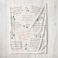 Cozy Healing Scriptures Prayer I Christian Gift I