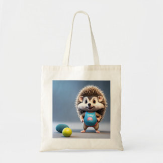 Cozy Hedgehog Deligh Tote Bag
