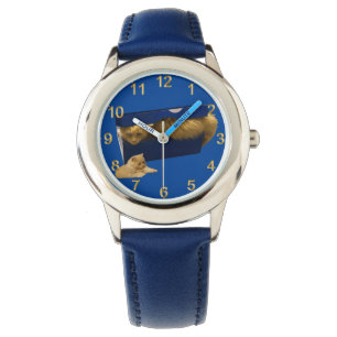 "Cozy Hideaway: The Ginger Cat in the Shoe Box" Watch