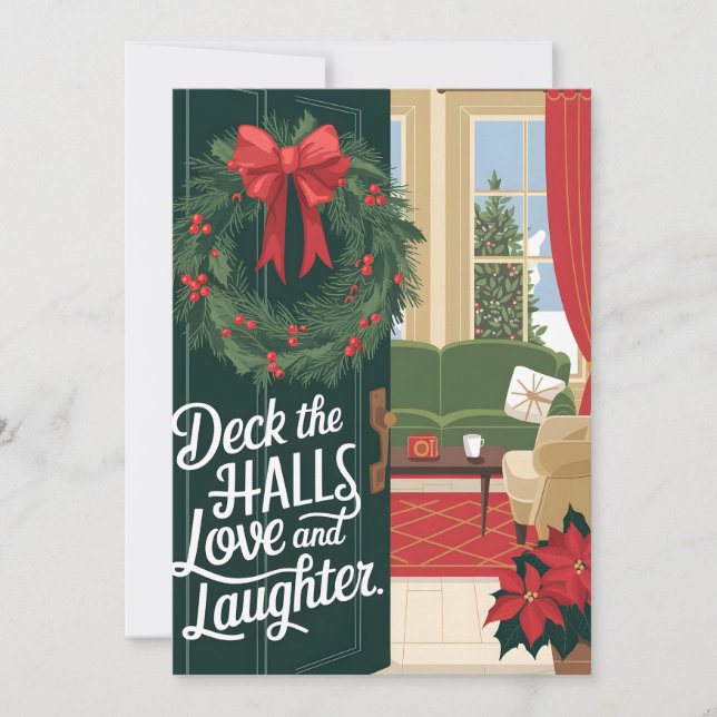 Cozy Holiday - Christmas Card (Front)
