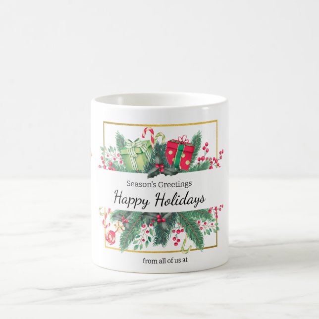 Cozy Holiday Greetings Mug (Center)