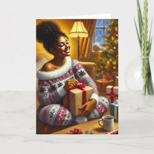  Cozy Holiday Joy Card