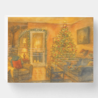 Cozy Holiday  Wooden Box Sign