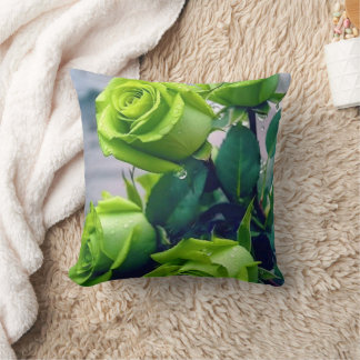Cozy Home Decor Pillow with Floral Wreath Design