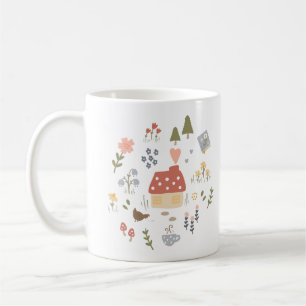Cozy Home Hygge Country Kitchen Chicken Lover Coffee Mug