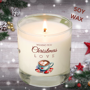 Cozy Hot Cocoa Cookies Family Photo Christmas Scented Candle