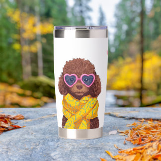 Cozy Intellectual Pup Insulated Tumbler
