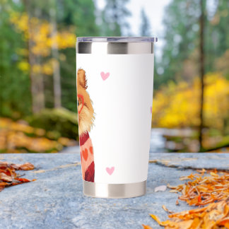 Cozy Intellectual Pup Insulated Tumbler