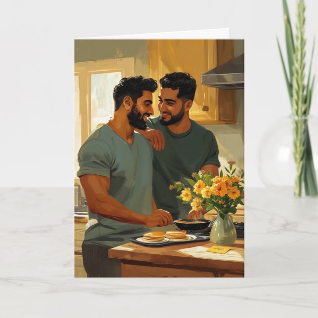Cozy Kitchen Morning Card (Front)