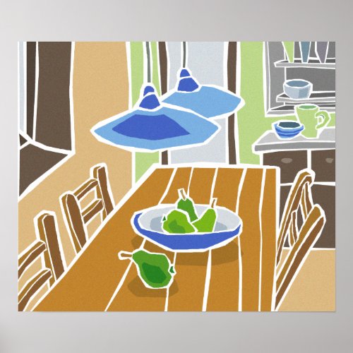 Cozy Kitchen Poster