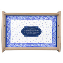 "Cozy Kitchen", Small Serving Tray