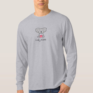 Cozy Koala gray long-sleeve t-shirt