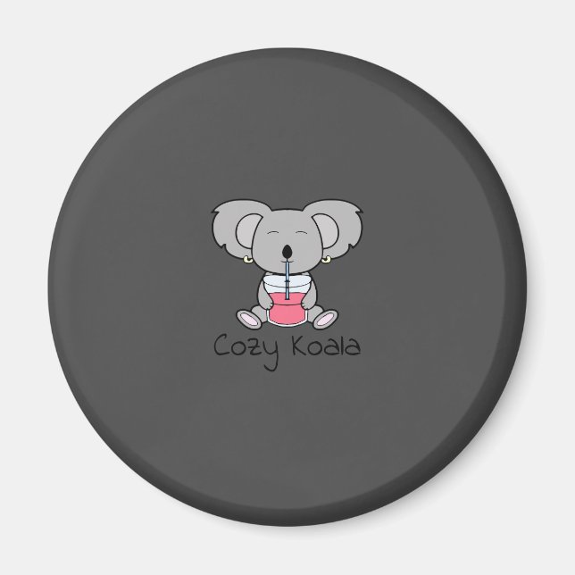Cozy Koala magnet (Front)