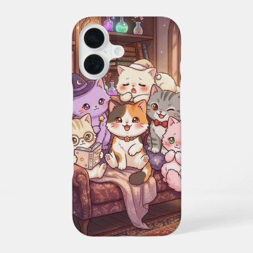 Cozy Magical Cat Friends Phone Case