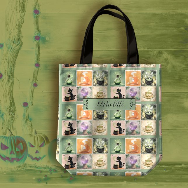 Cozy Magical Season Halloween  Tote Bag (Creator Uploaded)
