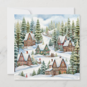 Cozy Merry Christmas Card