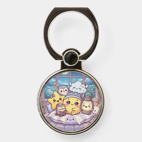 Cozy Moon Star Friends Ring Holder